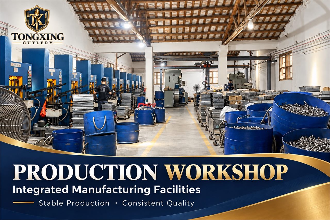 Tongxing Cutlery integrated production workshop